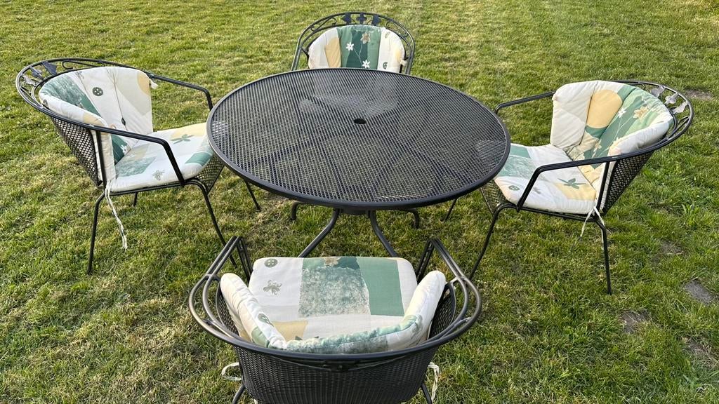 Royal garden elegance tuinset met kussens, Tuin en Terras, Ophalen, Zo goed als nieuw