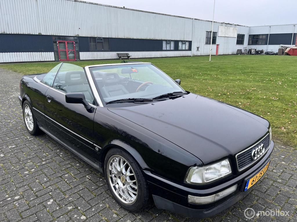 Audi Cabriolet 2.3 / APK / Leder / Stoelverwarming / 1992 /, Auto's, Audi, Voorwielaandrijving, Gebruikt, 1350 kg, Cabriolet