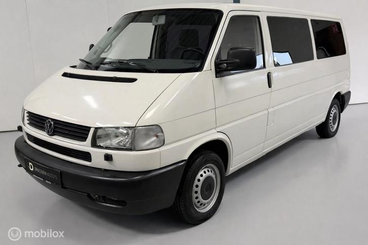 Volkswagen Transporter 2.5 AUTOMAAT / LANG / AIRCO / 7-PERSO, Auto's, Bestelauto's, Bedrijf, Te koop, Airconditioning, Alarm, Centrale vergrendeling