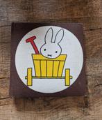 Vintage retro nijntje miffy album notitieboek bruin geel, Ophalen of Verzenden