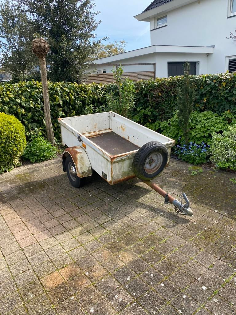 Bagagewagen met deksel, Ophalen, Gebruikt