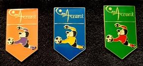 Keeper pins- set van 3 stuks, Verzenden, Nieuw, Sport, Speldje of Pin