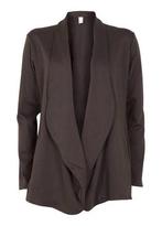 Vila leigh cardigan antracietgrijs vallend vest waterfall M, Maat 38/40 (M), Vila, Nieuw, Ophalen of Verzenden