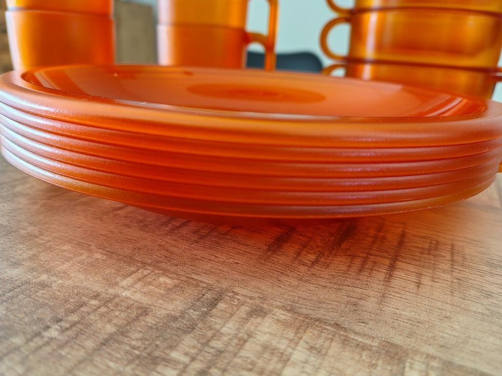 Retro servies Mepal, Overige materialen, Gebruikt, Overige typen, Ophalen of Verzenden