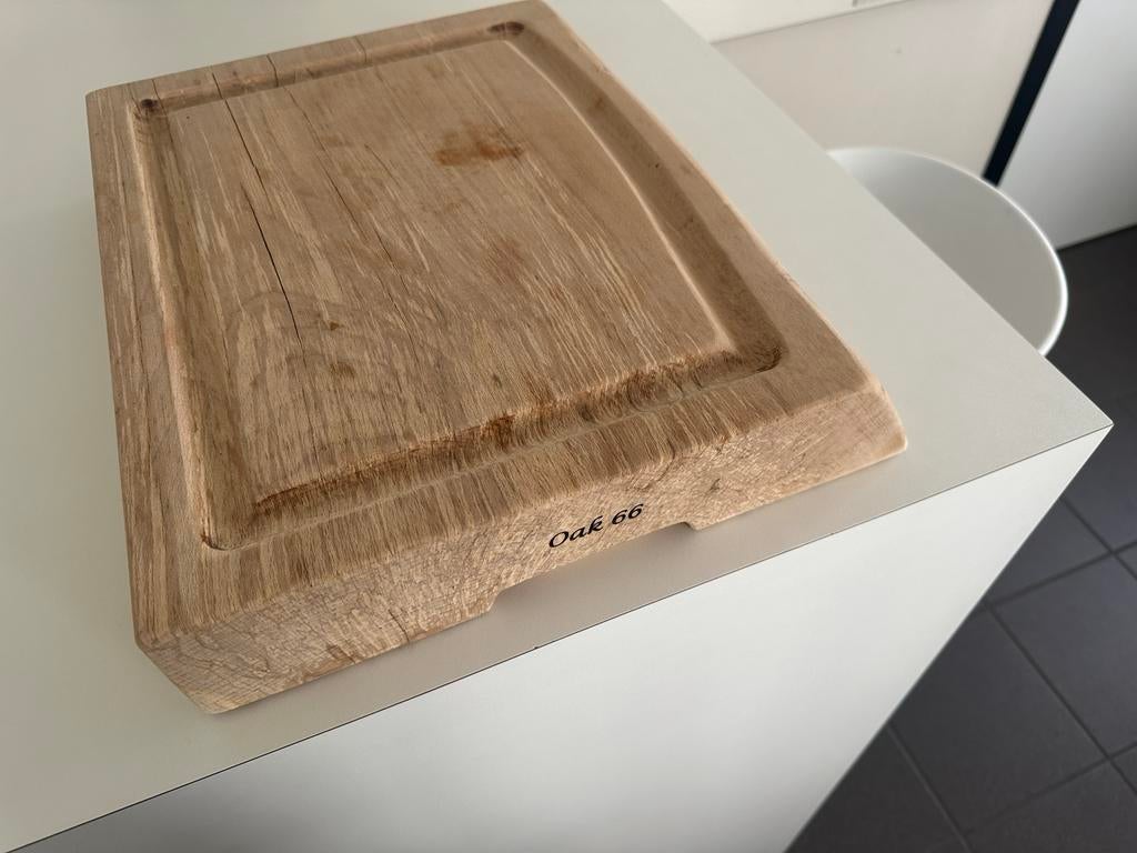 Robuuste Eiken Snijplank - Oak 66, Huis en Inrichting, Keuken | Keukenbenodigdheden, Gebruikt, Ophalen
