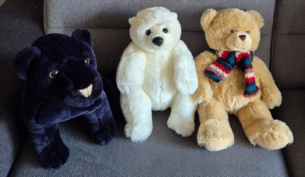 4x Bijenkorf collection, Kinderen en Baby's, Speelgoed | Knuffels en Pluche, Ophalen of Verzenden