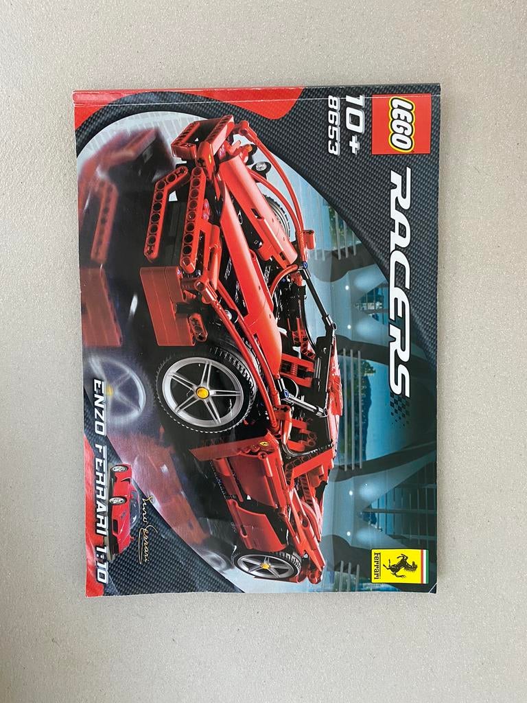 Lego 8653 Technic Enzo Racers, Ophalen of Verzenden, Zo goed als nieuw