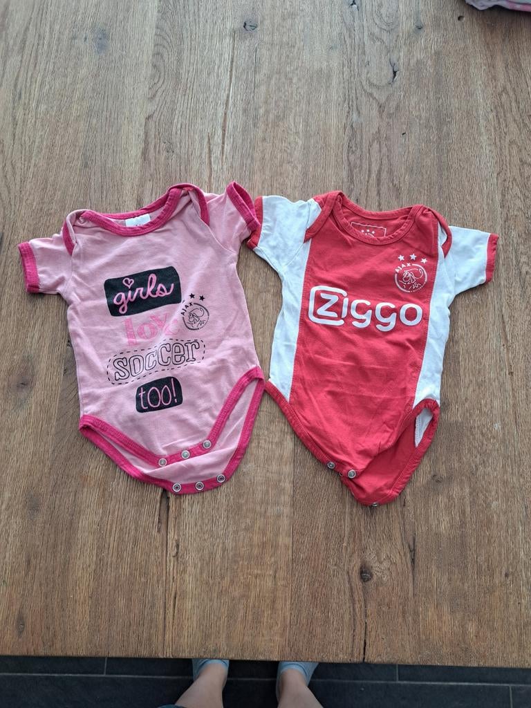 Ajax rompers maat 56, Ajax, Gebruikt, Jongetje of Meisje, Ophalen of Verzenden