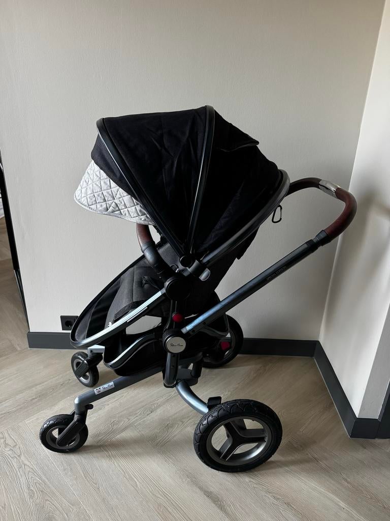 Complete Silvercross kinderwagen met accessoires, Gebruikt, Met reiswieg, Ophalen, Kinderwagen