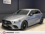 Mercedes-Benz A-Klasse 200 AMG Line Navi Camera Night Pack 1, Gebruikt, Zwart, 4 cilinders, Leder en Stof