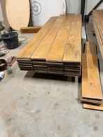 Eiken houten multiplank vloer +/-27.5m2, Ophalen, Vloerdelen of -planken, Zo goed als nieuw, 10 m² of meer