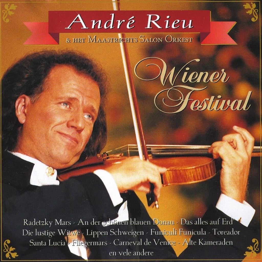 CD Andre Rieu - Wiener Festival, Ophalen of Verzenden, Classicisme, Zo goed als nieuw, Orkest of Ballet