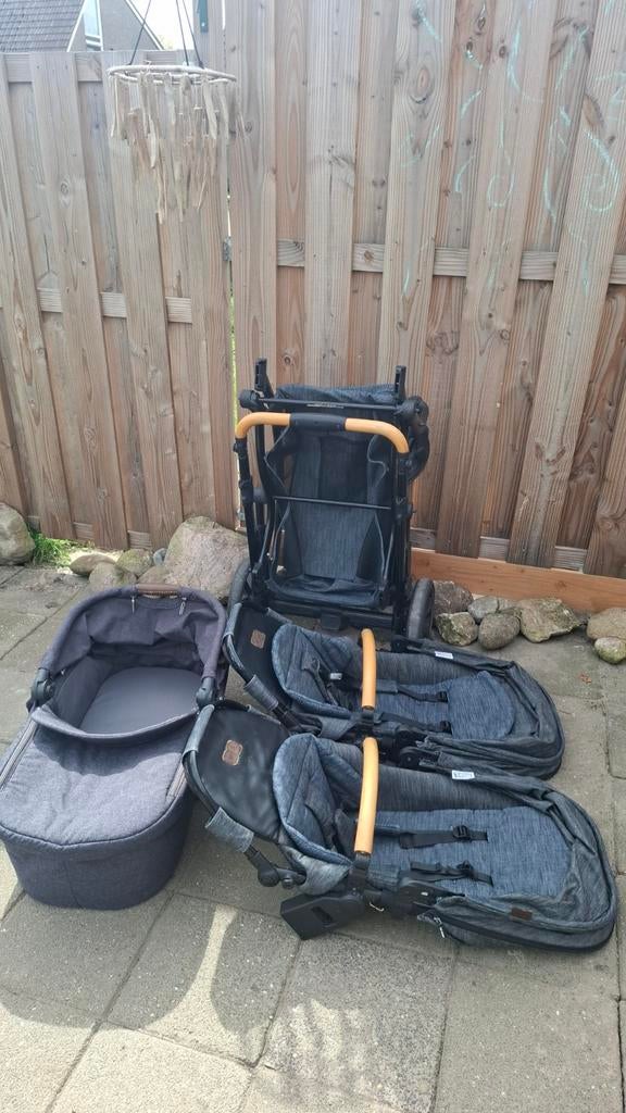 ABC Design Duo Kinderwagen – Complete Set – Goede Staat, Kinderen en Baby's, Kinderwagens en Combinaties, Gebruikt, Combiwagen