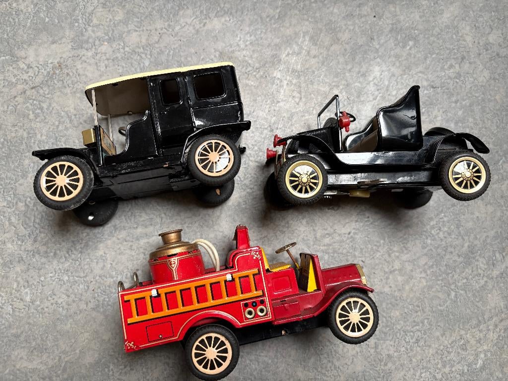 3 blikken auto’s, Antiek en Kunst, Ophalen of Verzenden