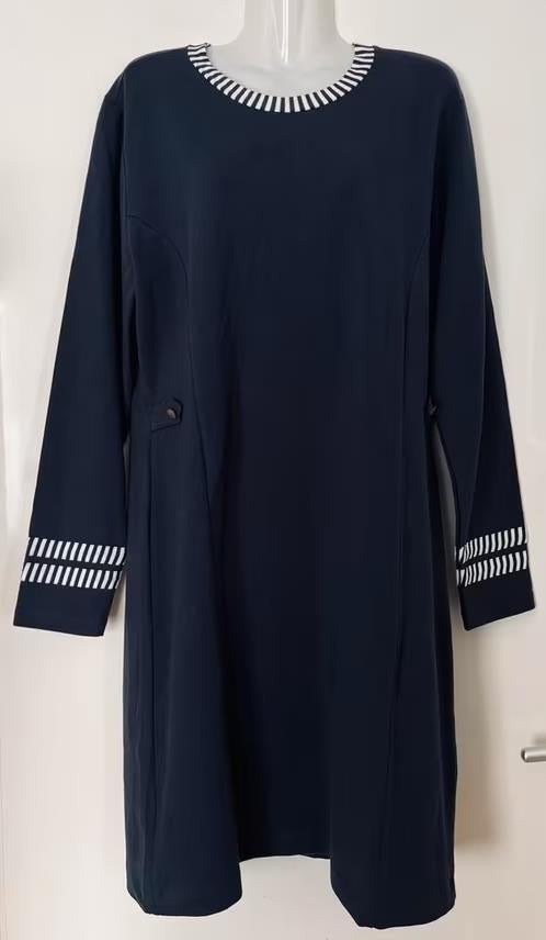 Susskind blauwe jurk maat 44 [v], Blauw, Maat 42/44 (L), Ophalen of Verzenden, Zo goed als nieuw