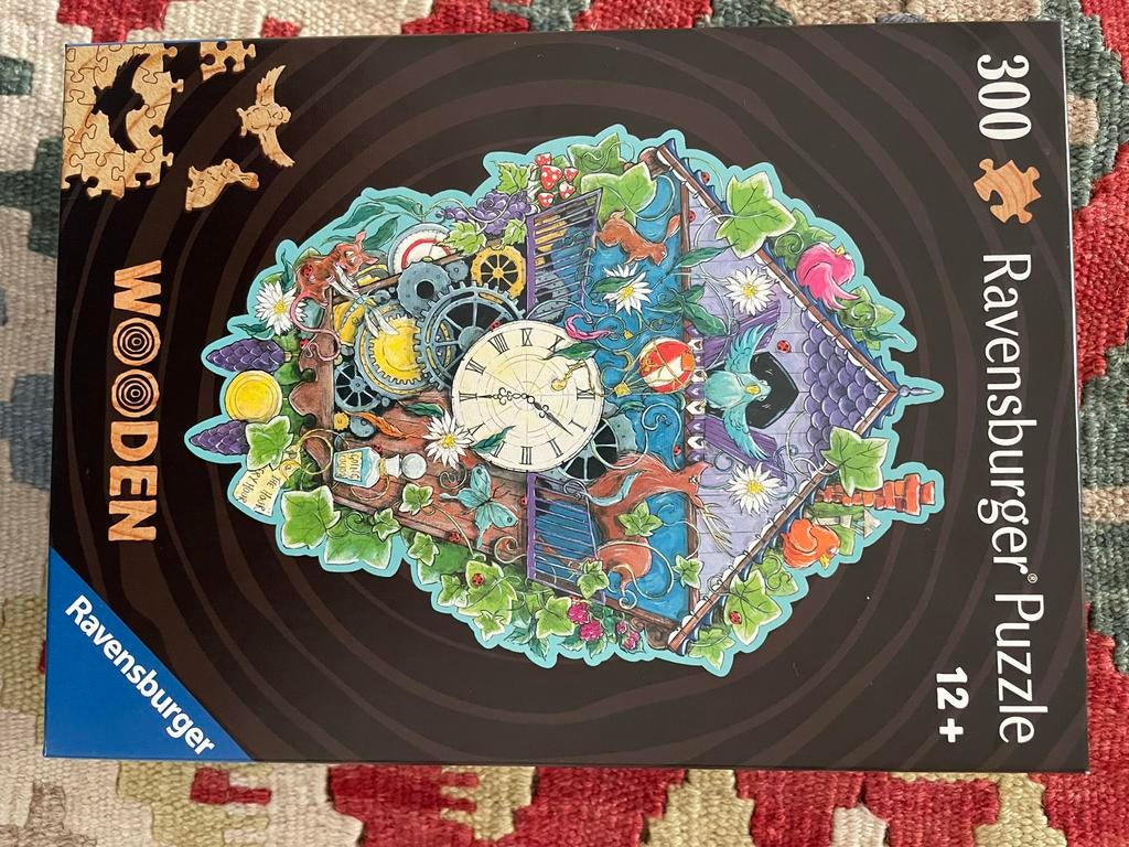 Ravensburger Houten Koekoeksklok Puzzel 300 stukjes, Ophalen of Verzenden, Minder dan 500 stukjes, Zo goed als nieuw, Legpuzzel