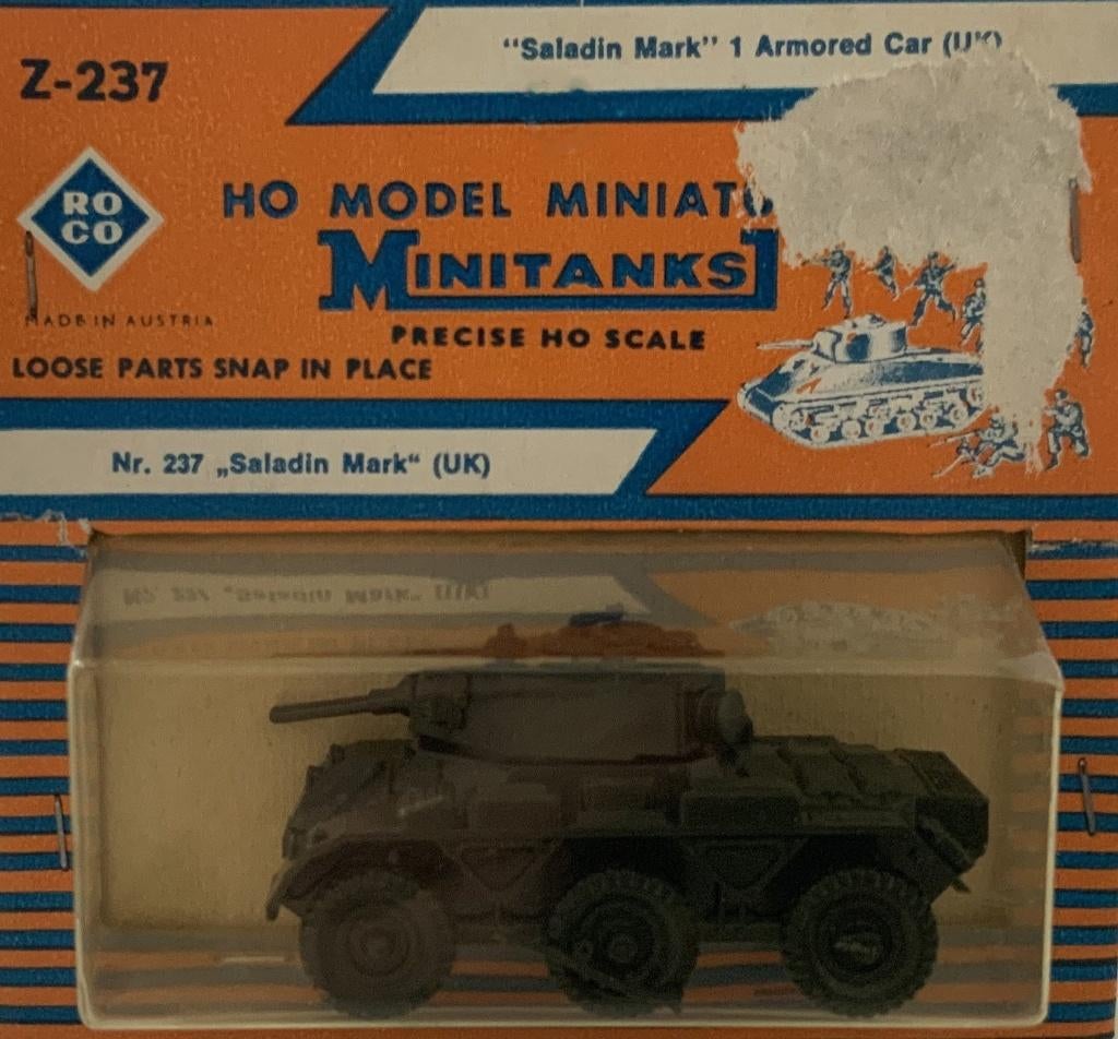 HO Model Miniatuur Minitanks ROCO Armored Car, Ophalen of Verzenden, Nieuw, Overige typen, Roco