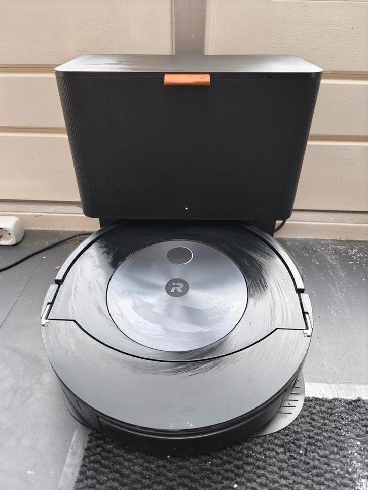 iRobot Roomba J7+ Combo (robotstofzuiger + dweilfunctie), Witgoed en Apparatuur, Stofzuigers, Gebruikt, Robotstofzuiger, Ophalen