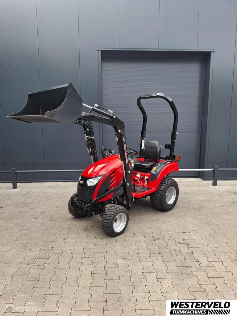 Jong gebruikte Tym Primo 20 mini tractor met voorlader hydro, Zakelijke goederen, Agrarisch | Tractoren, Gebruikt, Overige merken