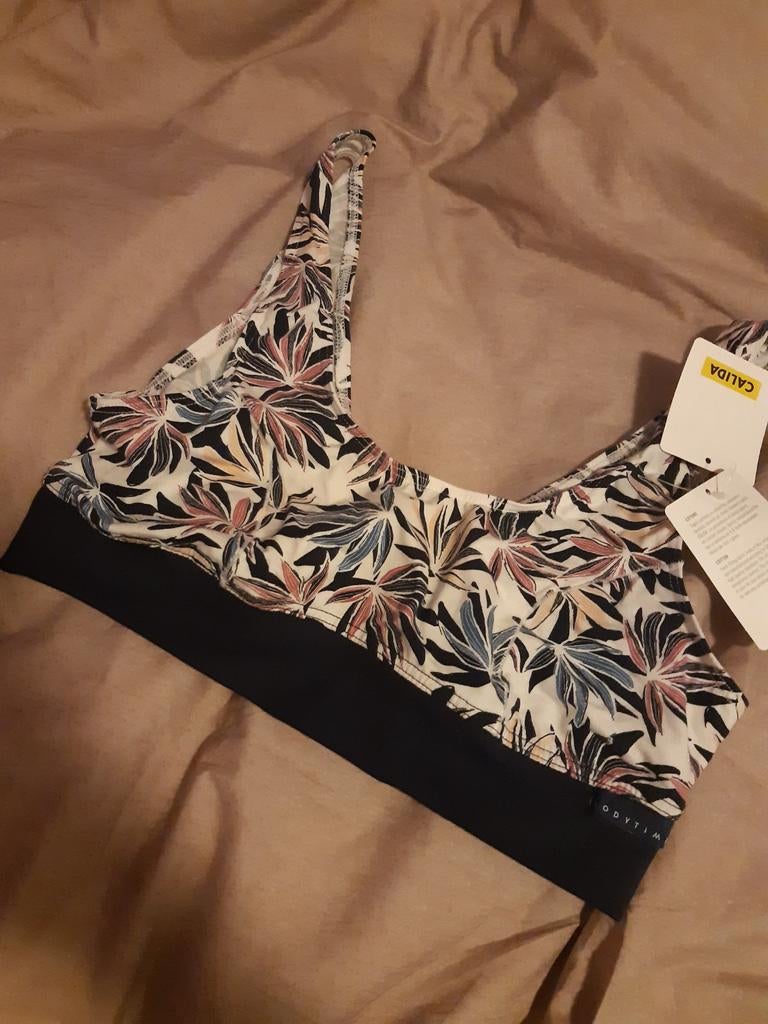 Calida topje/ bustier maat S, Ophalen of Verzenden, Zwart, BH