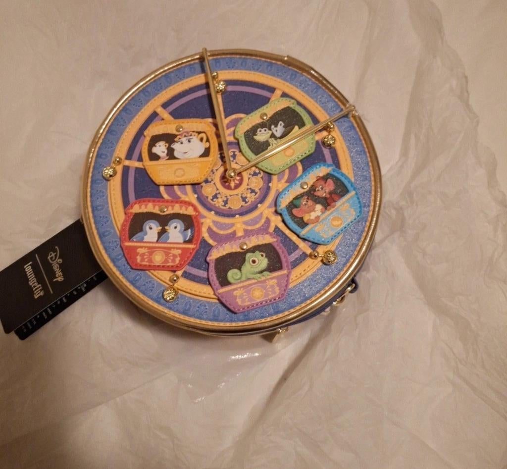 Loungefly Disney Princess Carousel Crossbody Tas - Nieuw, Minder dan 30 cm, Disney of Dora, Nieuw, Ophalen of Verzenden