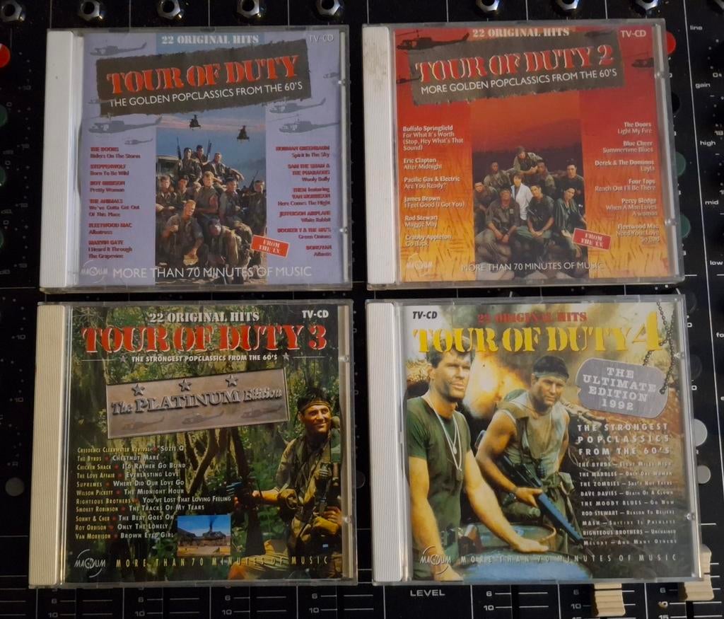 Tour of Duty vol.1,2,3 en 4, Ophalen of Verzenden, Zo goed als nieuw, Pop