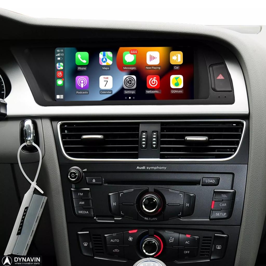 audi a4 navigatie carkit android 14 apple carplay Dynavin, Ophalen of Verzenden, Dynavin, VERKOOP@INBOUWNAVIGATIE.COM, Oberonweg 262 3208pg