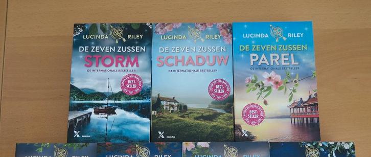 Deel 2-3-4 van de serie De Zeven Zussen van Lucinda Riley, Boeken, Romans, Nieuw, Ophalen of Verzenden