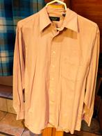 VINTAGE DIOR OVERHEMD ROZE LILA HEMD BLOES M L RETRO, Ophalen of Verzenden, Overige typen