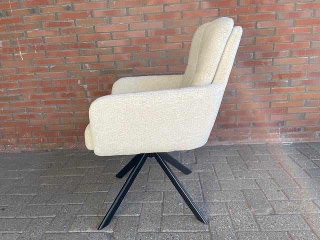 Stoelen NAPELS  IVORY draai 180 - Auto return laagste prijs., Huis en Inrichting, Stoelen, Overige kleuren, Nieuw, Ophalen of Verzenden