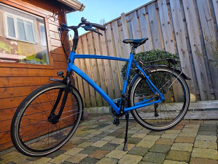 Gazelle Chamonix T27 Herenfiets 61cm, Fietsen en Brommers, Fietsen | Heren | Herenfietsen, Gebruikt, Gazelle, Versnellingen, Ophalen of Verzenden