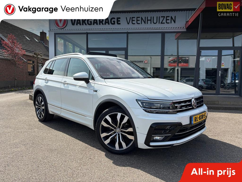 Volkswagen Tiguan 1.4 TSI ACT Highline R-Line|Rijklaar prijs, 12 maanden, 4 cilinders, Alcantara, Wit