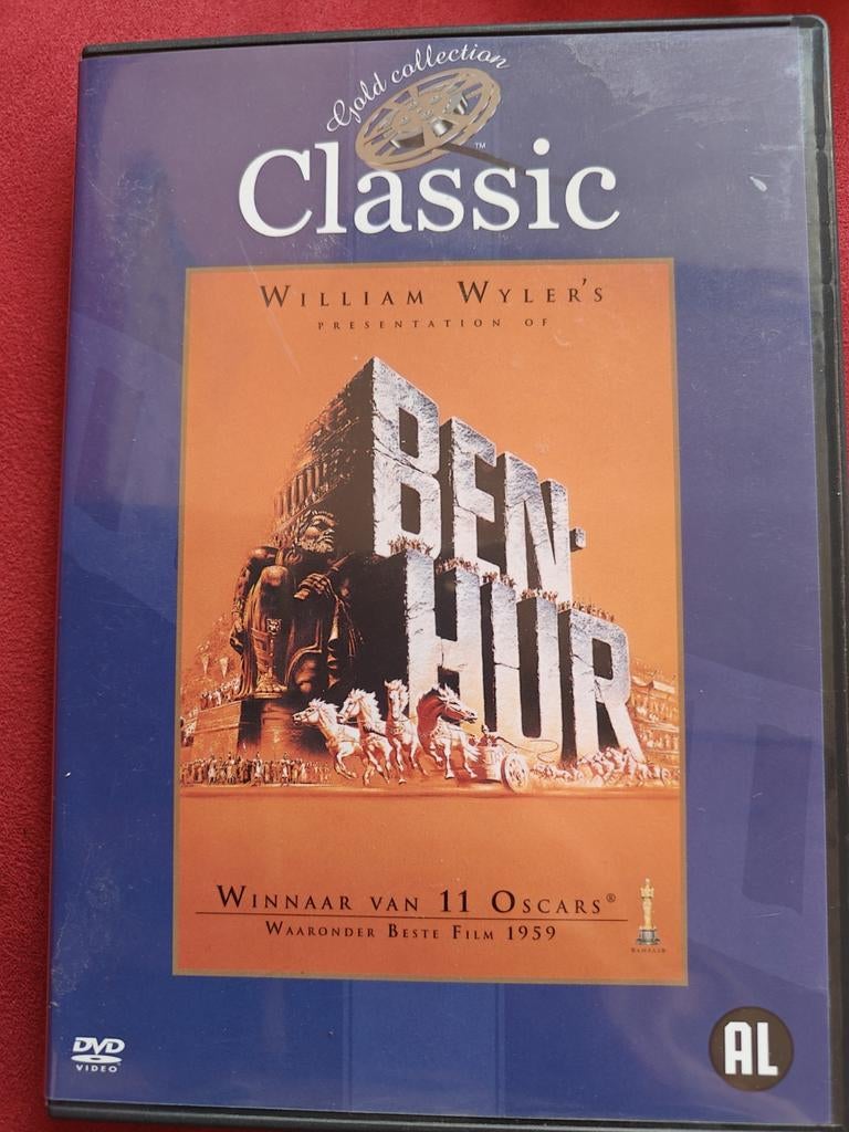 Ben-Hur DVD - Gold Collection Classic - 11 Oscars winnaar, Ophalen of Verzenden