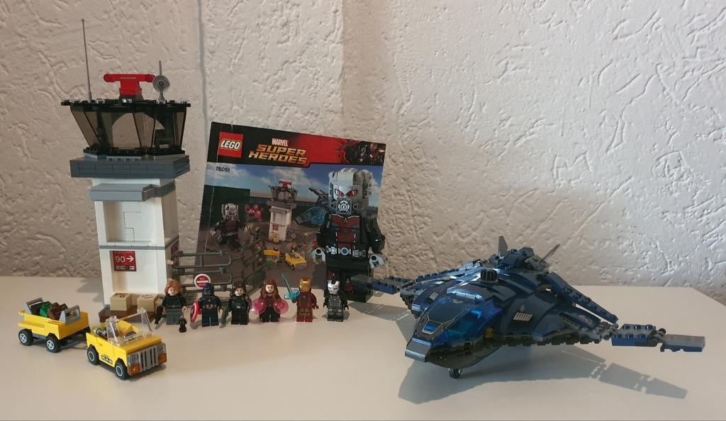 Lego Marvel nr. 76051, Kinderen en Baby's, Speelgoed | Duplo en Lego, Ophalen of Verzenden, Zo goed als nieuw, Compleet, Marvel