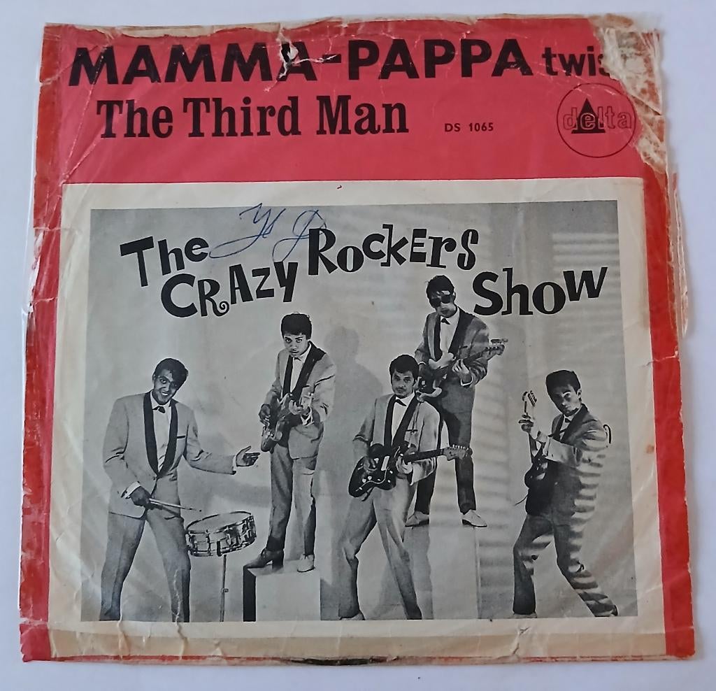 The Crazy Rockers - Mamma - Pappa, Ophalen of Verzenden, Gebruikt, Pop, Single