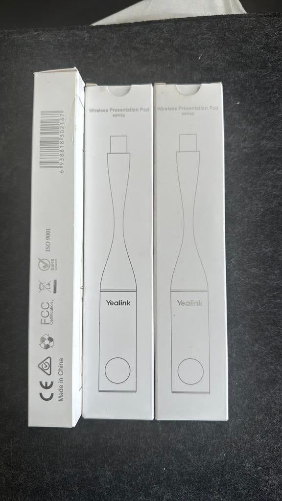 3x Yealink WPP20 nieuw in verpakking per stuk of alle drie, Computers en Software, Ophalen of Verzenden, Nieuw, Yealink