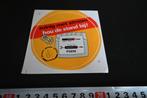 sticker PGEM  zuinig met stroom  hou de stand bij !, Ophalen, Zo goed als nieuw, Sticker