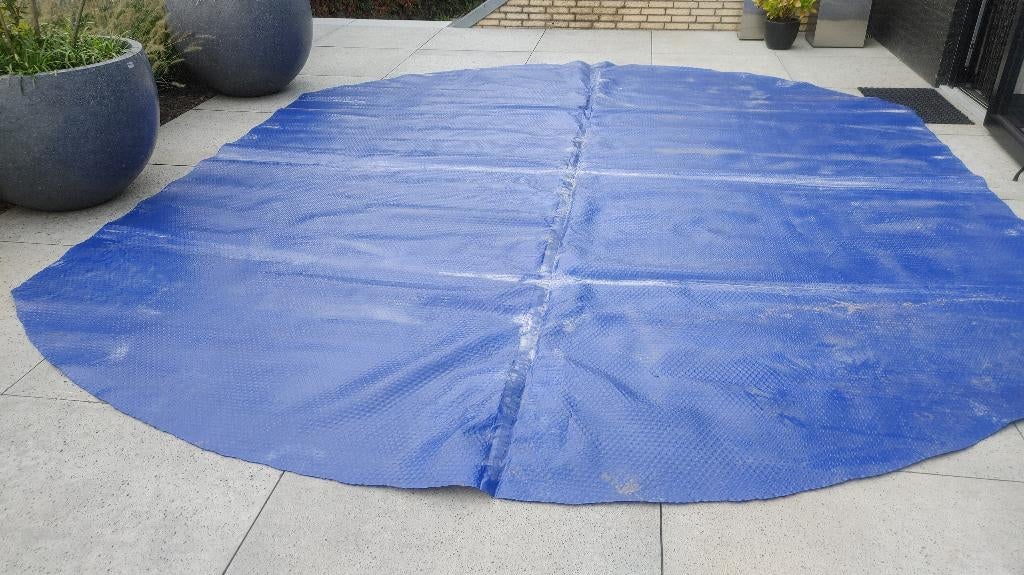 Luxe anti-alg zwembad noppenfolie 400 micron (zeer stevig), Tuin en Terras, Zwembad-toebehoren, Ophalen of Verzenden, Zo goed als nieuw