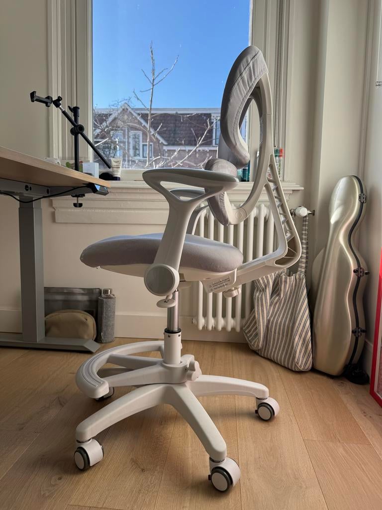 Wallenfels Nature Kid Neptune bureaustoel - Zo goed als nieu, Huis en Inrichting, Ophalen, Zo goed als nieuw, Grijs, Bureaustoel