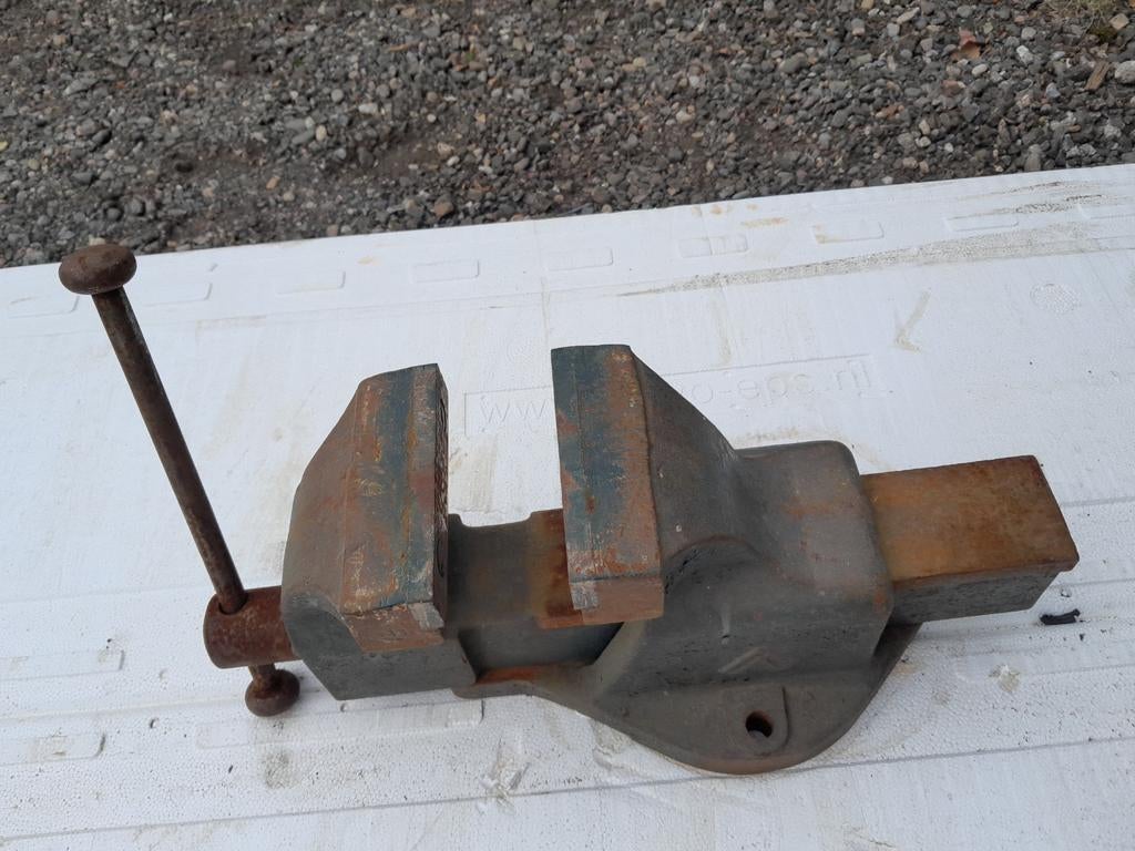 Bankschroef zwaar., Ophalen, Minder dan 70 cm, Bankschroef