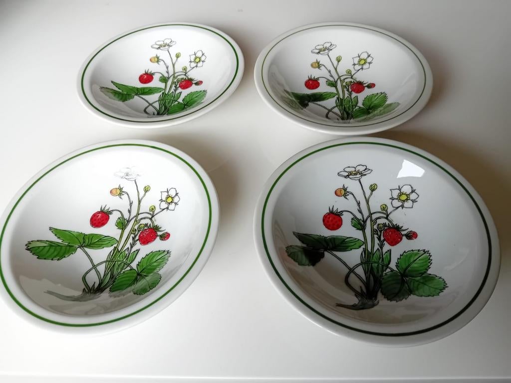 Set van 4 vintage Ikea dessertschaaltjes/kommen, Ophalen of Verzenden