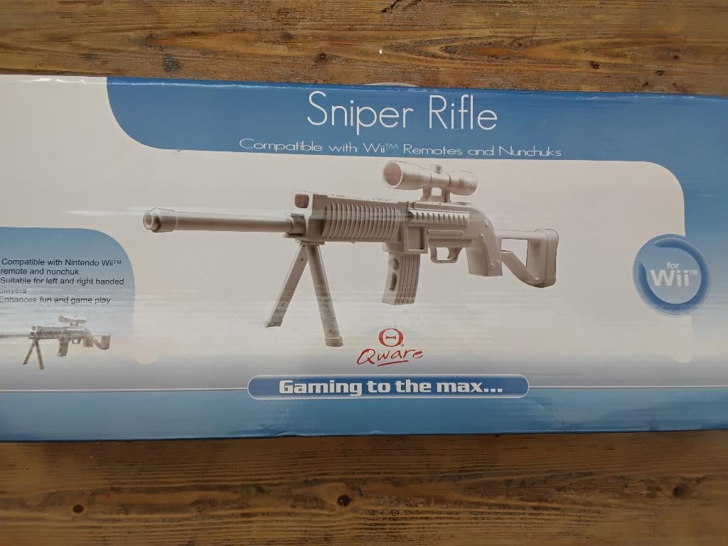 Sniper Gun voor Nintendo WII tm, Vanaf 18 jaar, Shooter, 1 speler, Ophalen of Verzenden
