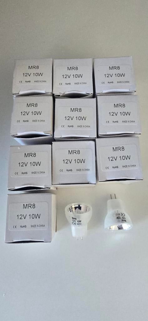 MR8 Halogeen Lamp 12V Dimbare GU4 Spot (voor Hobby Caravans), Ophalen of Verzenden, Nieuw