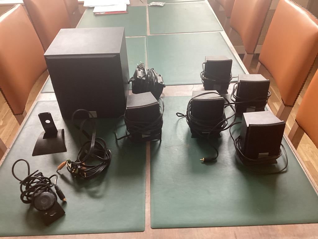 Tk crearive sound system inspire 5.1 weinig gebruikt werkend, Computers en Software, Pc speakers, Ophalen, Zo goed als nieuw