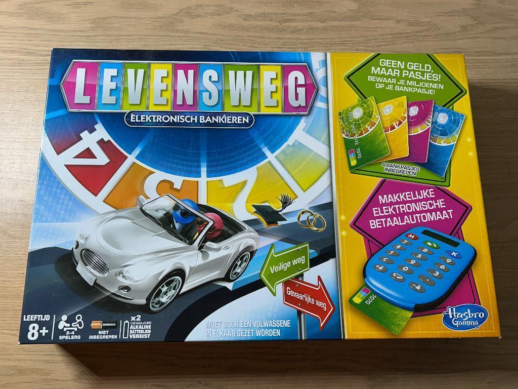 Levensweg Elektronisch Bankieren Bordspel (2), Ophalen of Verzenden, Zo goed als nieuw