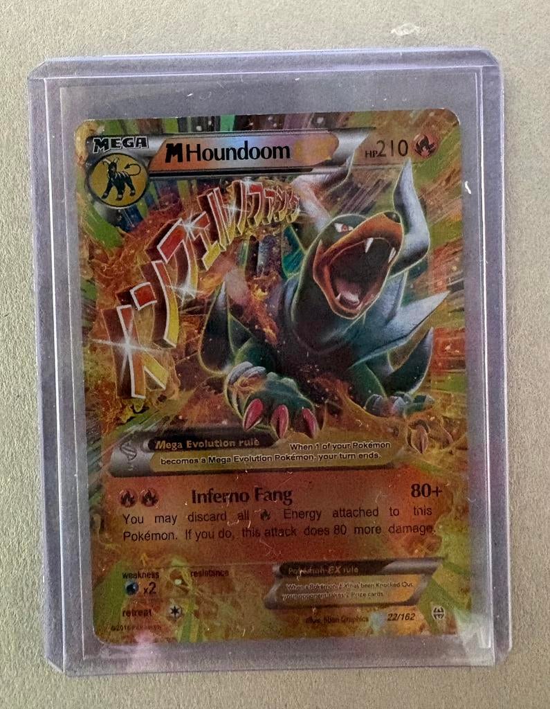 Pokémon Mega Houdoom hp210, Ophalen, Zo goed als nieuw