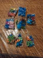 8 zakjes met 10 gekleurde mini haarklemmen - Totaal 80 stuks, Ophalen of Verzenden, Nieuw, Haarspeld