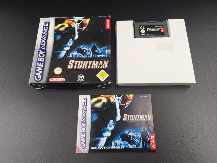 Game Boy Advance Stuntman CIB Compleet, Spelcomputers en Games, Games | Nintendo Game Boy, Zo goed als nieuw, 1 speler, Vanaf 3 jaar