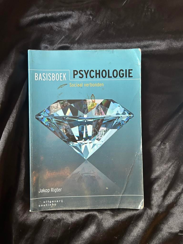 Basisboek psychologie - Social Work HBO, Ophalen of Verzenden, Alpha, Zo goed als nieuw, HBO