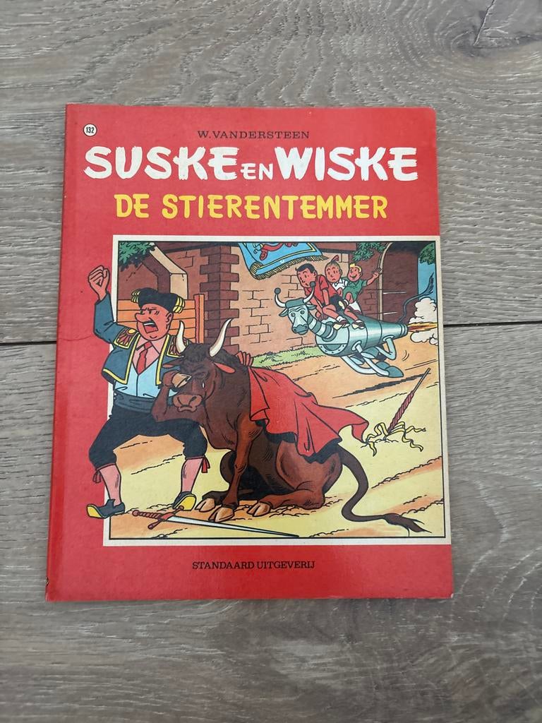 Suske en Wiske - De Stierentemmer (nr. 132), Eén stripboek, Ophalen of Verzenden, Gelezen